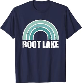 Boot Lake Wisconsin Family Vacation T-Shirt