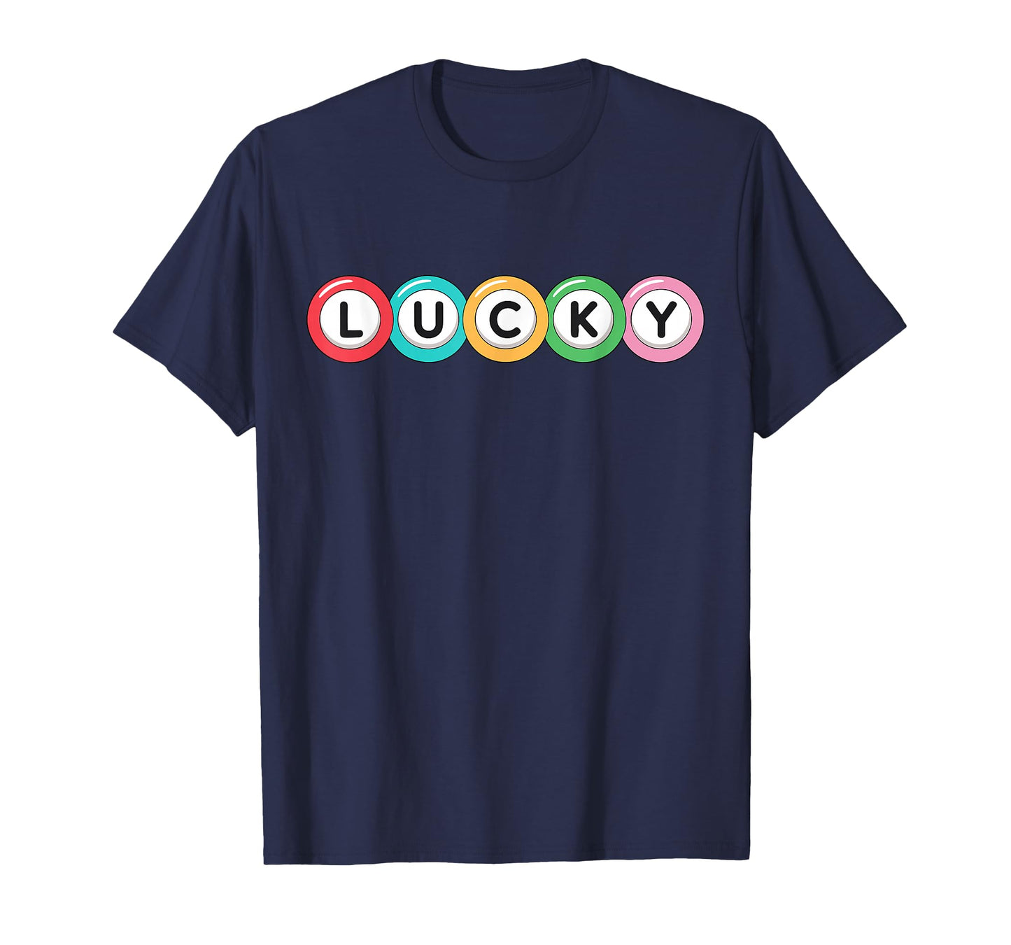 Bingo Game Design for Lucky Bingo Player T-Shirt