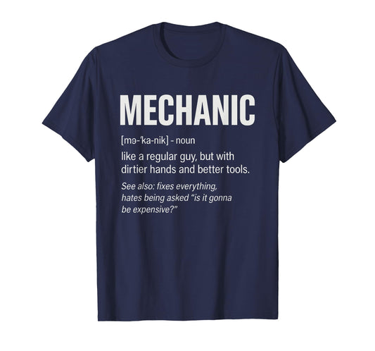 Car Mechanic Funny Mechanic Definition T-Shirt