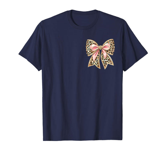 Groovy God Is Good All The Time Christian Cross Coquette Bow T-Shirt