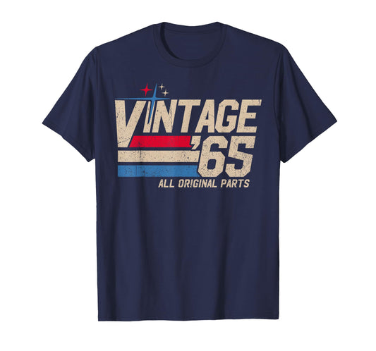 Vintage '65 Retro 60th Birthday for Men Dad USA Since 1965 T-Shirt