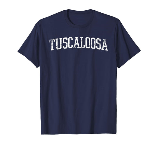 Tuscaloosa AL - Throwback Design - Vintage Worn Classic T-Shirt