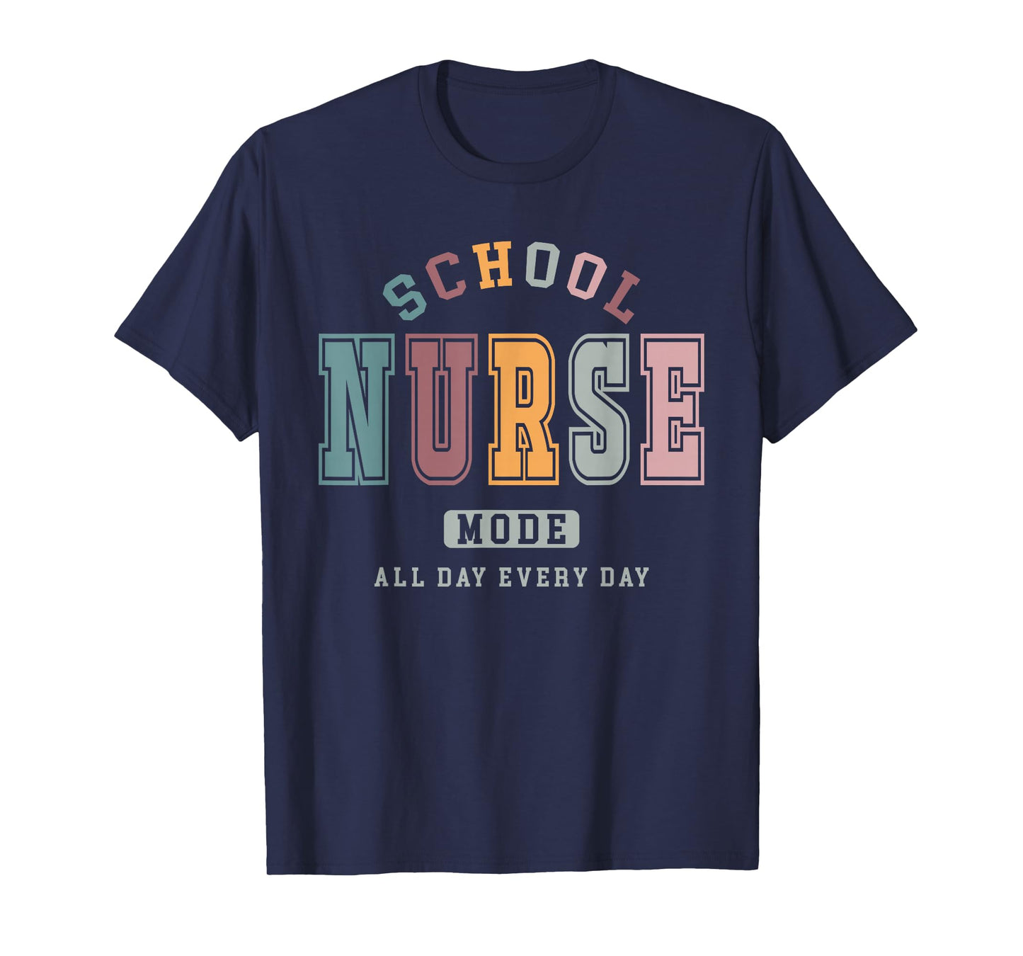 Vintage School Nurse Mode Nursing Life Appreciation Week T-Shirt