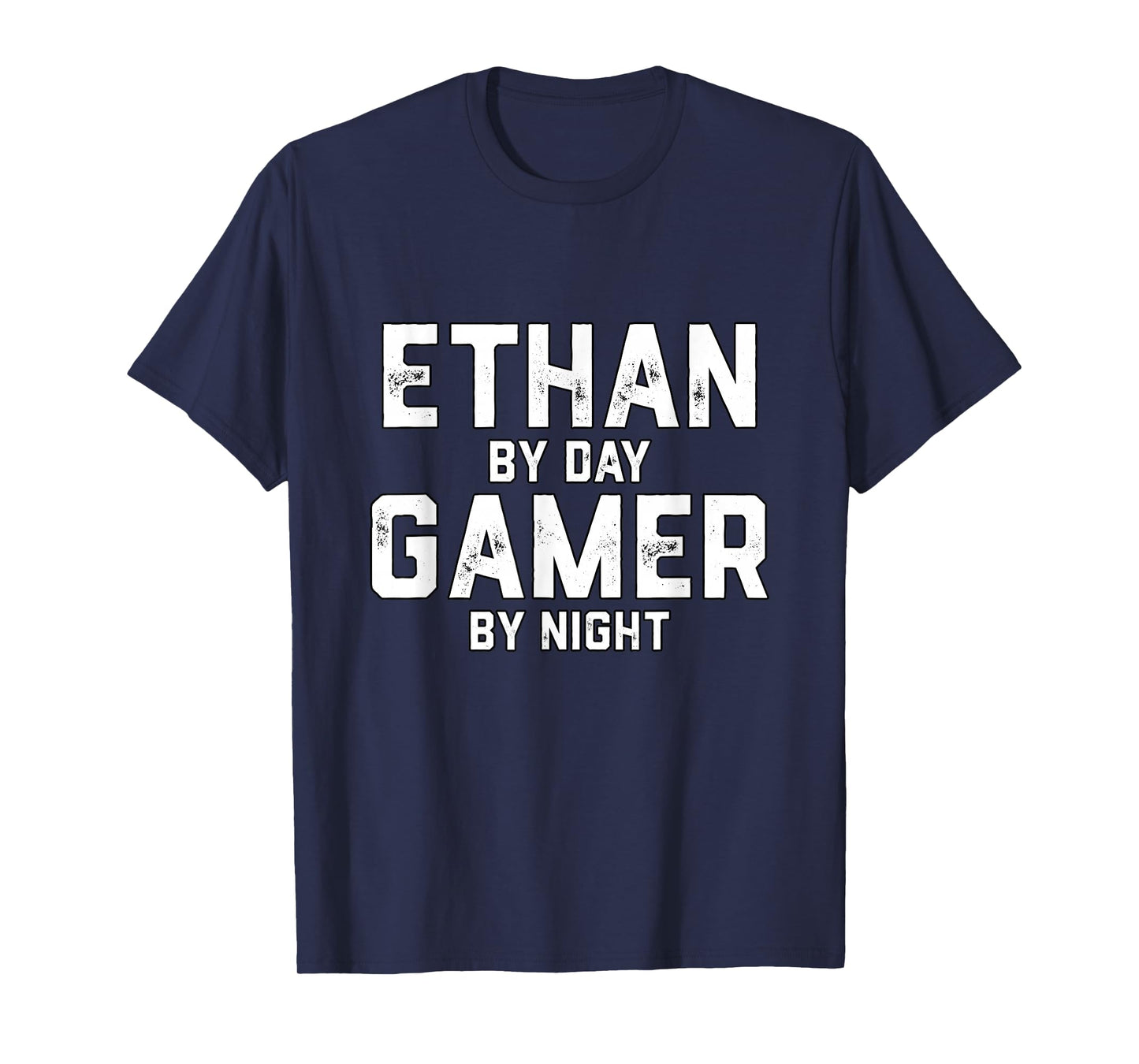 Ethan Gamer Halloween Gaming Costume for Men Named Ethan T-Shirt