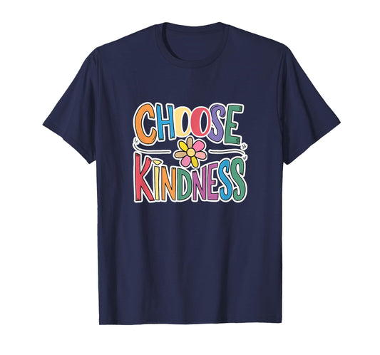 Choose Kindness School Teachers Life Back to School Students T-Shirt for Men Women Girls Kids