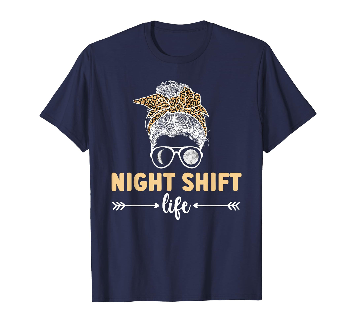 Night Shift Life Night Shift Worker Overnight Worker T-Shirt