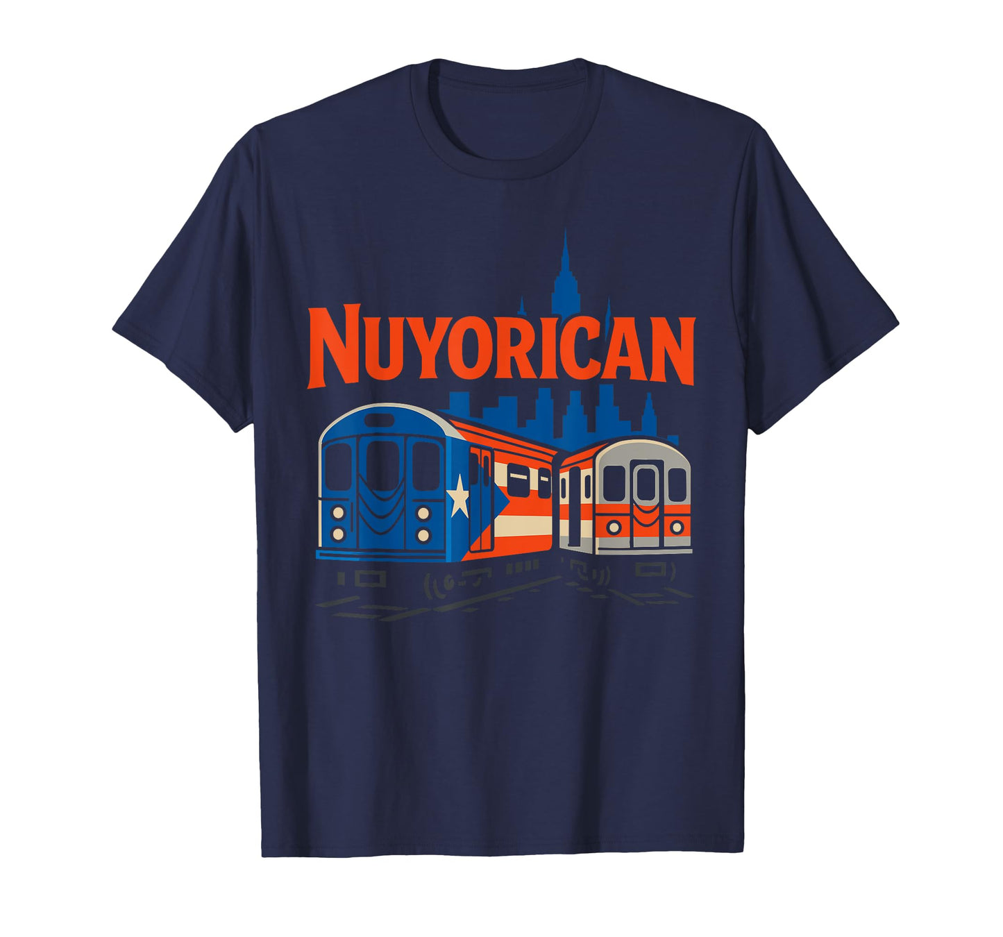 Nuyorican Puerto Rican NYC Pride Urban Latinx Subway Roots T-Shirt
