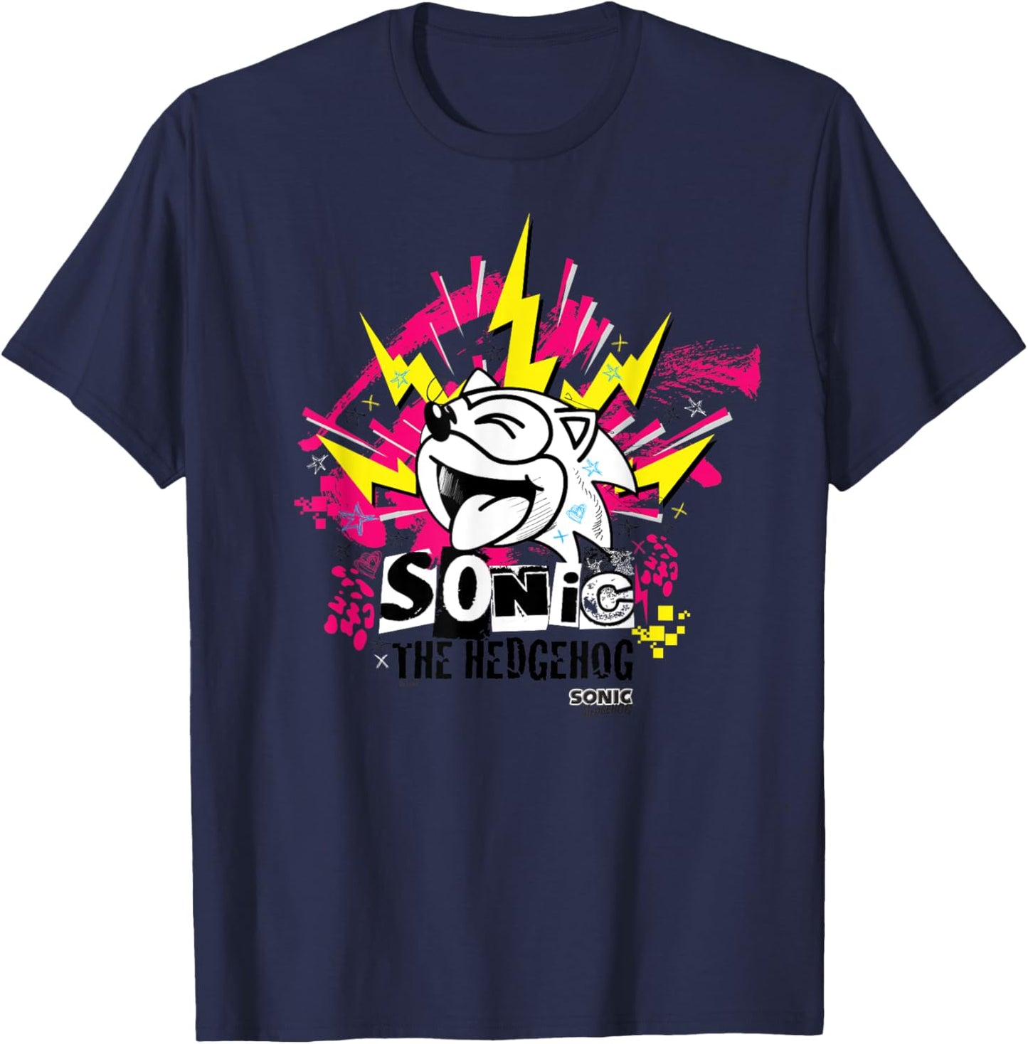 Sonic the Hedgehog - Punk Sonic T-Shirt