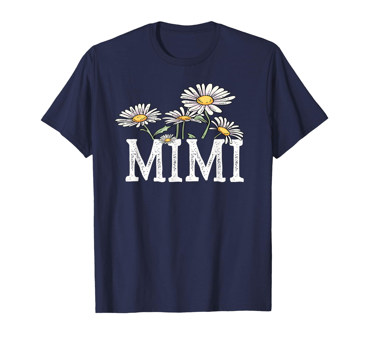 Mimi Floral Chamomile Design Mother's Day Gifts Mimi T-Shirt