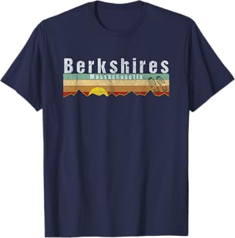 Berkshires, MA T-Shirt- Vintage Berkshires Hiking T-Shirt