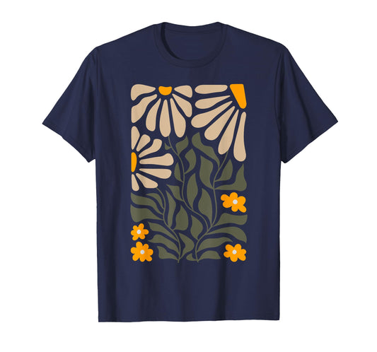 Vintage Matisse Style Wild Flowers T-Shirt