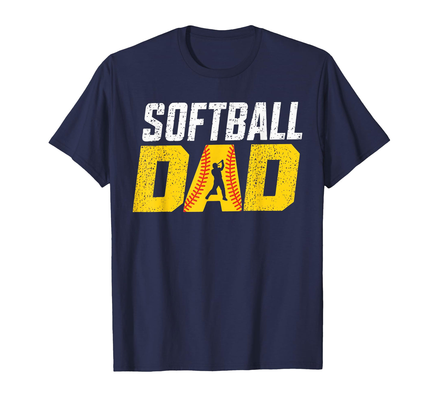 Dad Life Softball Baseball Grandpa Father's Day Funny T-Shirt