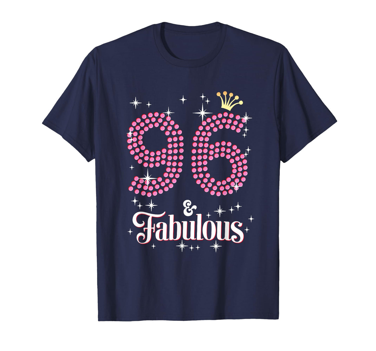 Womens 96 & Fabulous 96th Birthday Celebration For Ladies T-Shirt