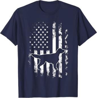 American US Flag Gordon Setter T-Shirt