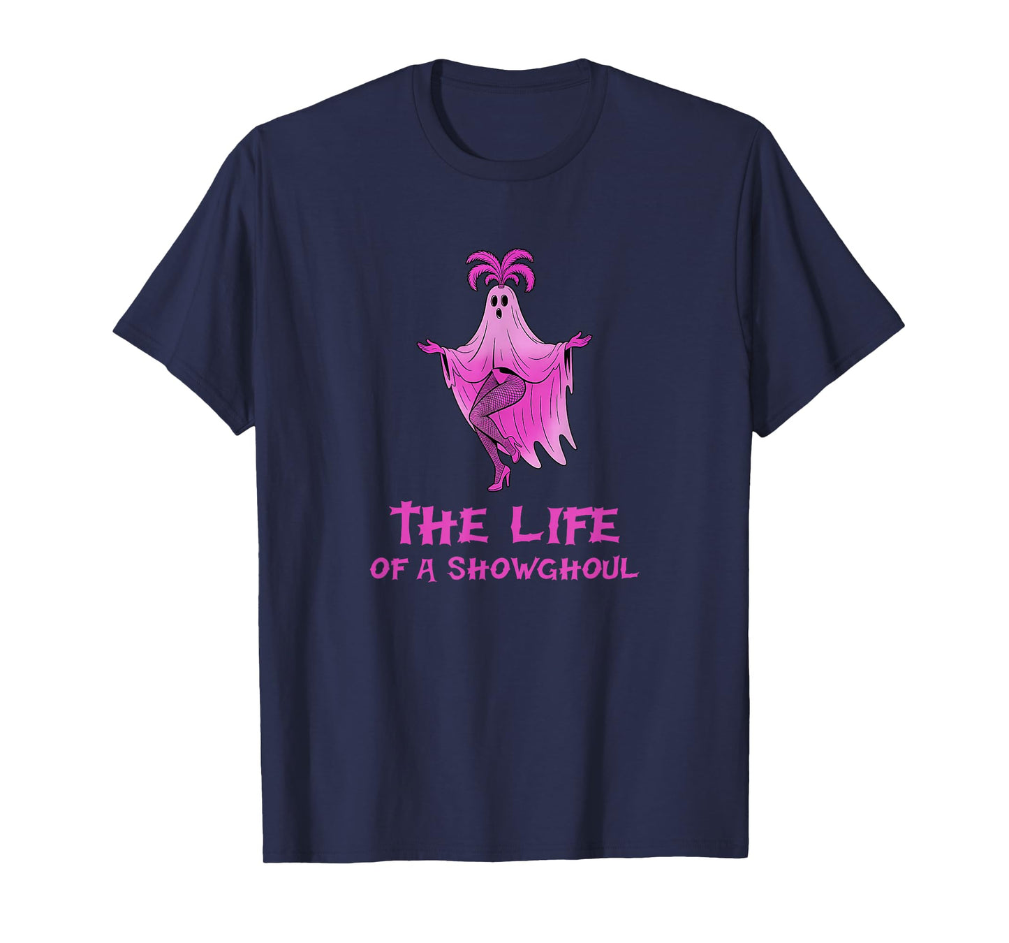 The Life of A Showghoul Retro Skeleton T-Shirt