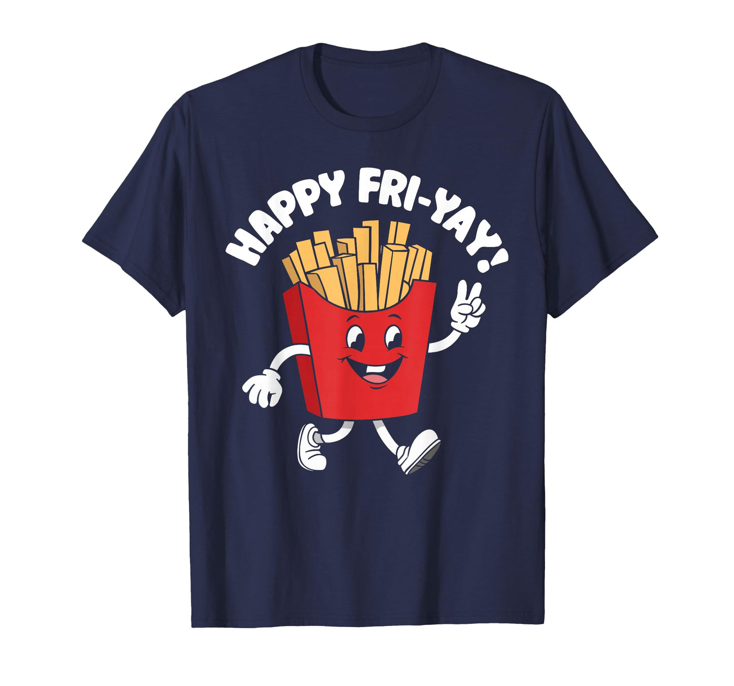 Happy Fri-Yay Funny Teachers Weekend Day of the Week Teacher T-Shirt
