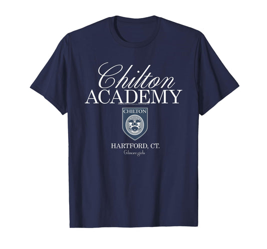 Gilmore Girls Chilton Academy Elevated Logo TV Show T-Shirt