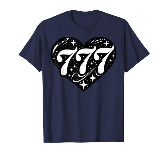 777 Numerology - Spiritual Personal Number 777 Angel Number T-Shirt