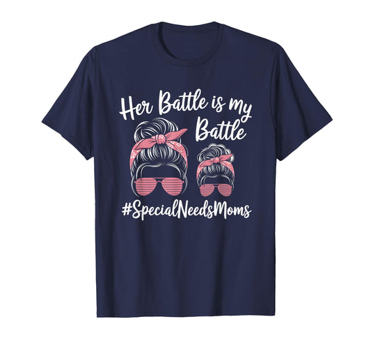 Special Needs Mom Mothers Day Mama Daughter Proud Family T-Shirt
