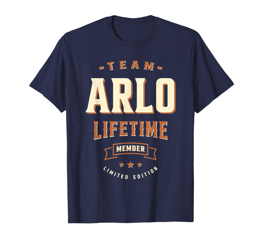 Team Arlo Lifetime Member Funny Name Arlo T-Shirt
