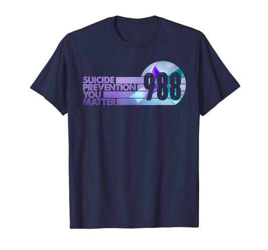 Vintage 988 Shirt Suicide Prevention Lifeline 988 Awareness T-Shirt