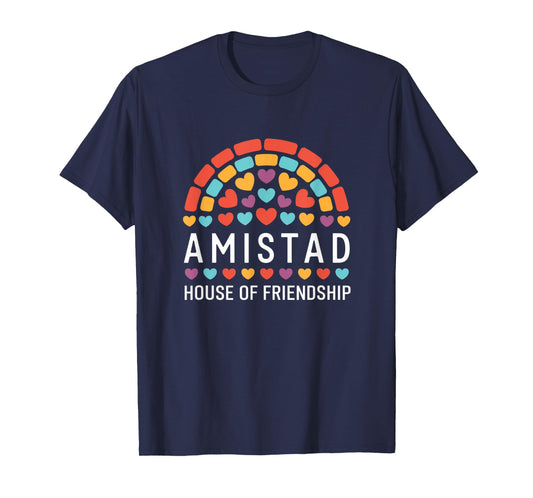 Amistad House Of Friendship Hearts T-Shirt