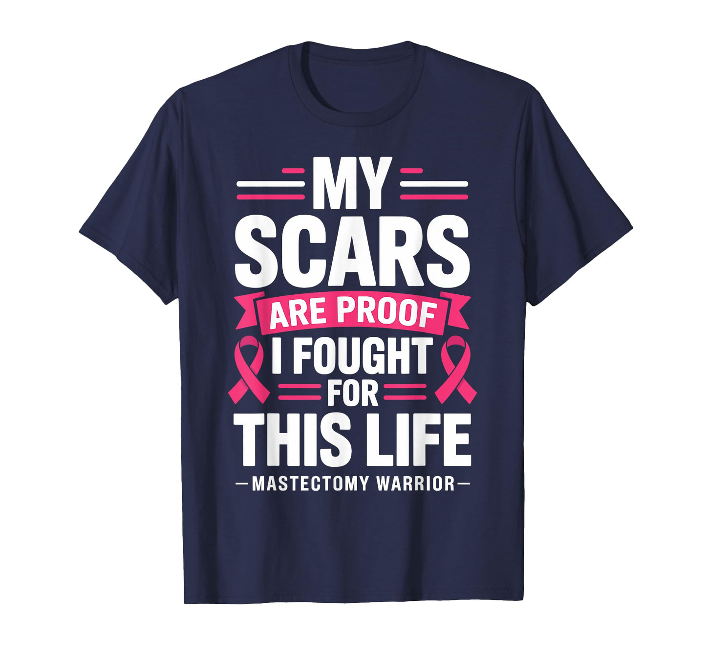 Mastectomy Funny Breast Cancer Women T-Shirt