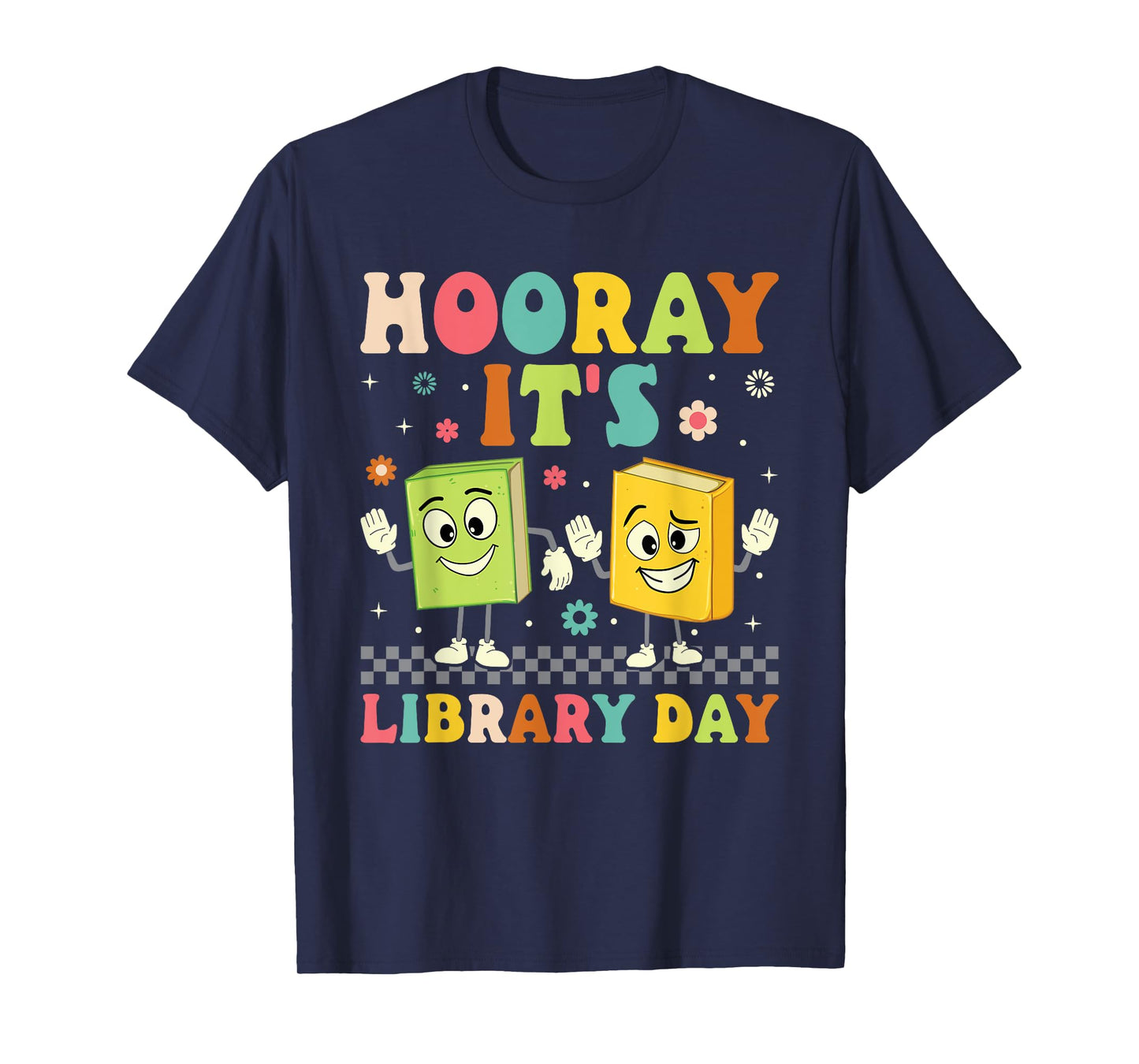 It's Library Day School Librarian Reading Book Lover T-Shirt