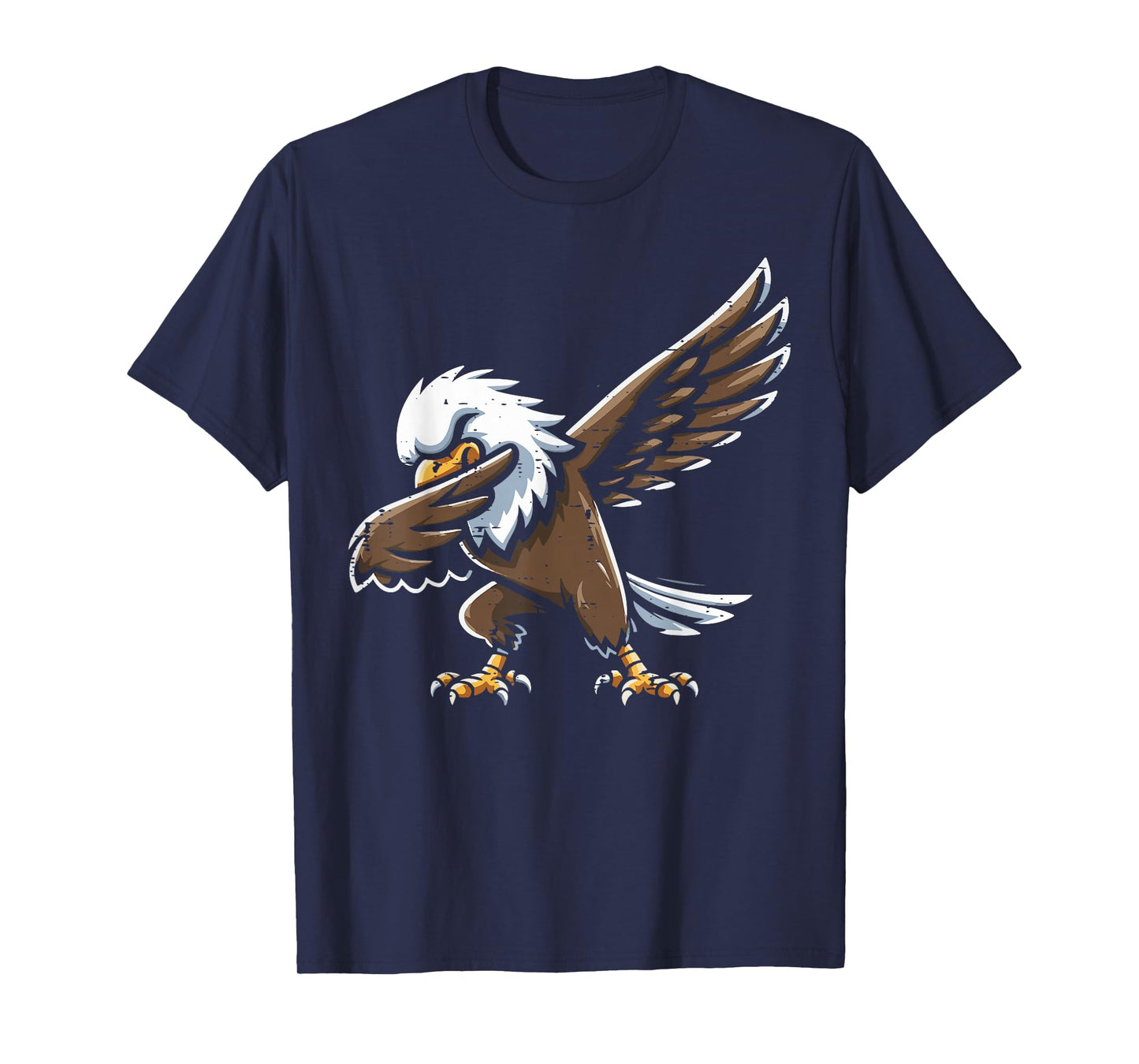 Dabbing Bald Eagle Funny Dance Wildlife Boys Kids Men Women T-Shirt