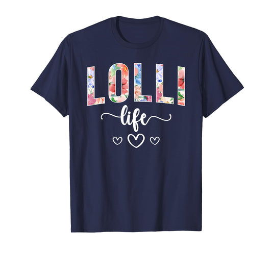 Lolli Life Lolli Grandma Lolli Grandmother T-Shirt