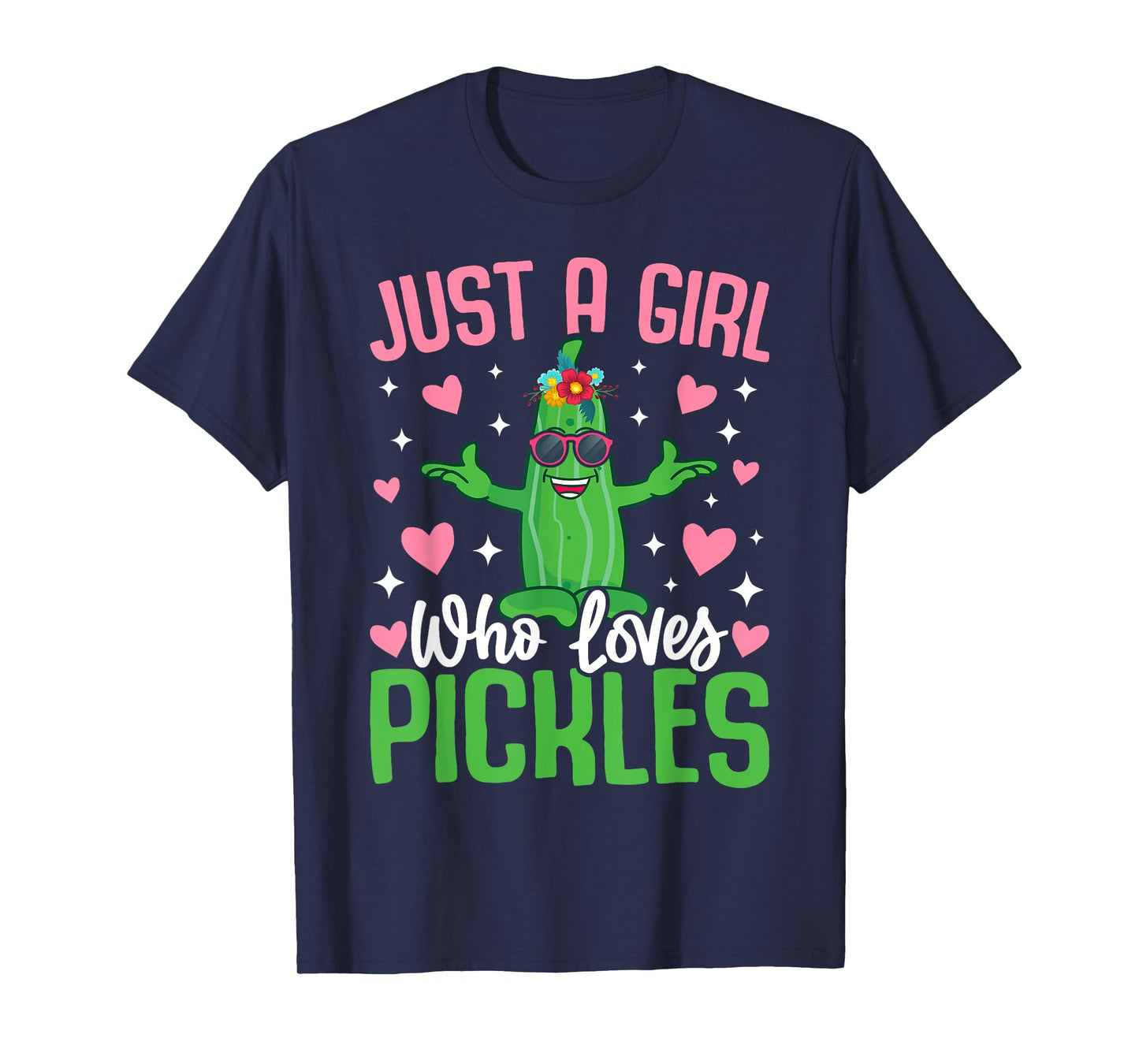 Just A Girl Who Loves Pickles T-Shirt