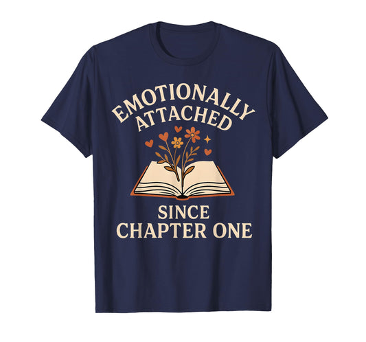 Book Lover for Women Who Connect Deeply With Fiction T-Shirt
