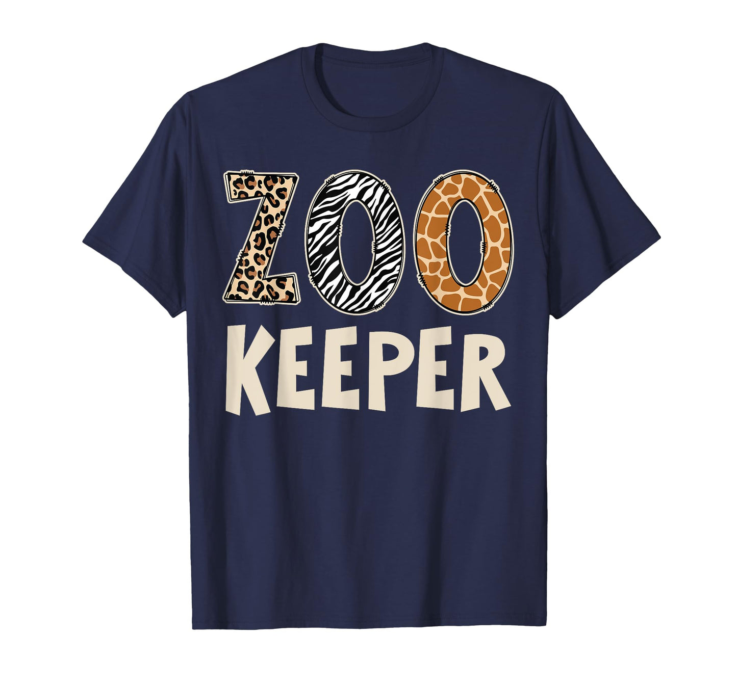 Zookeeper Zoo Keeper Costume Adult Animals Wildlife Safari T-Shirt