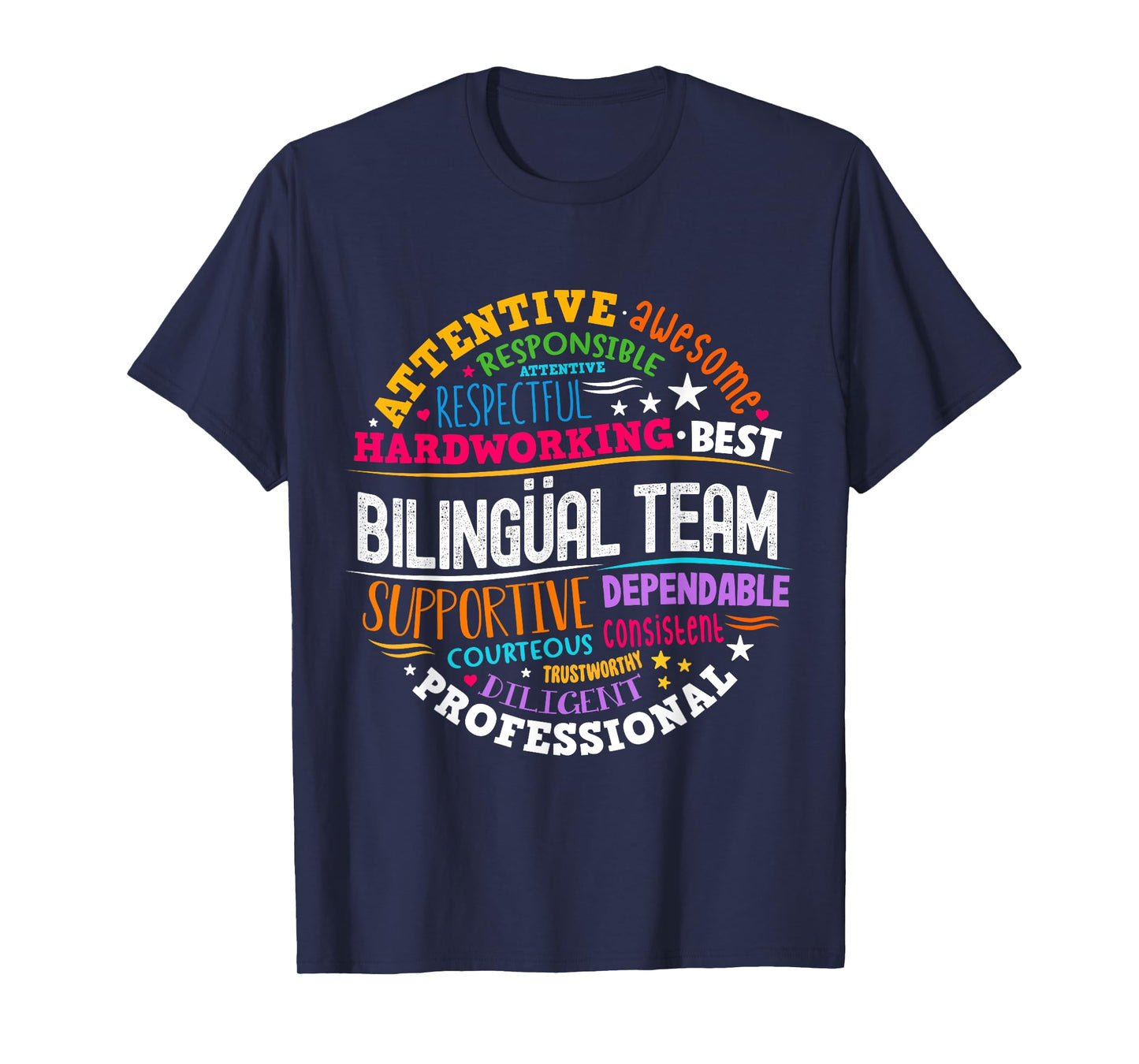 Cultivando Bilingues Dual Language Bilingual Team Teacher T-Shirt
