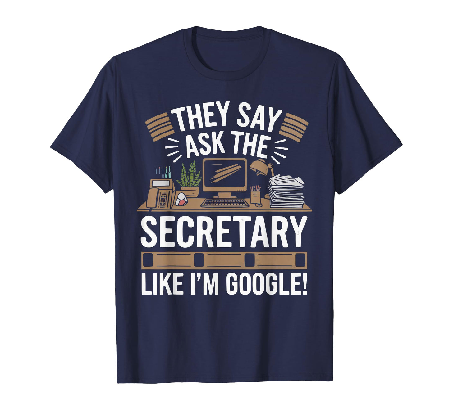 School Secretary Girl Attendance Job Profession T-Shirt