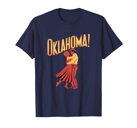 Oklahoma Retro Musical Theater Broadway Theatre T-Shirt