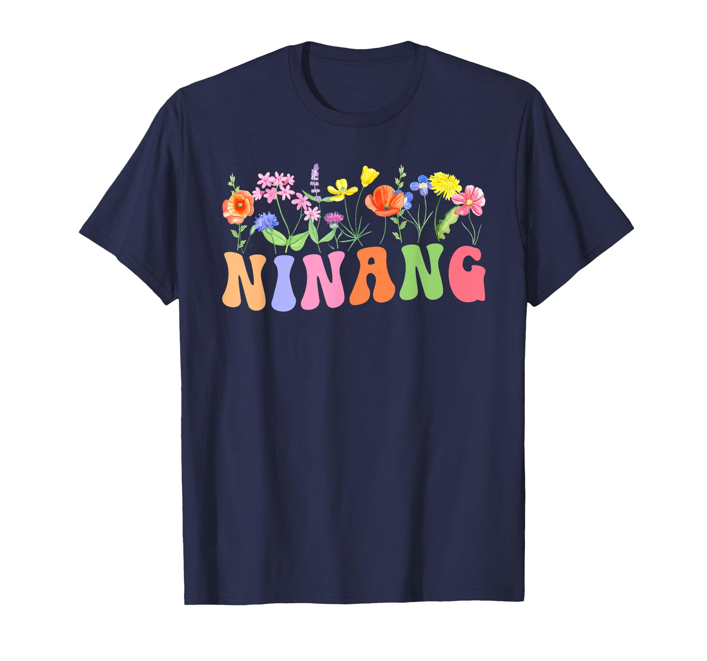 Groovy Ninang Grandma Appreciation Ninang Godmother T-Shirt
