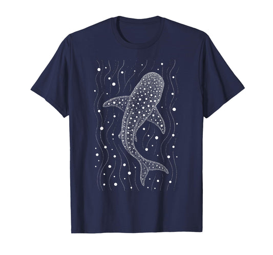 Whale Shark Ocean Animal Lover Marine Life Men Women Kids T-Shirt