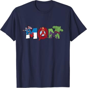 Marvel Avengers Trio Mom Mother’s Day Family Trip Birthday T-Shirt