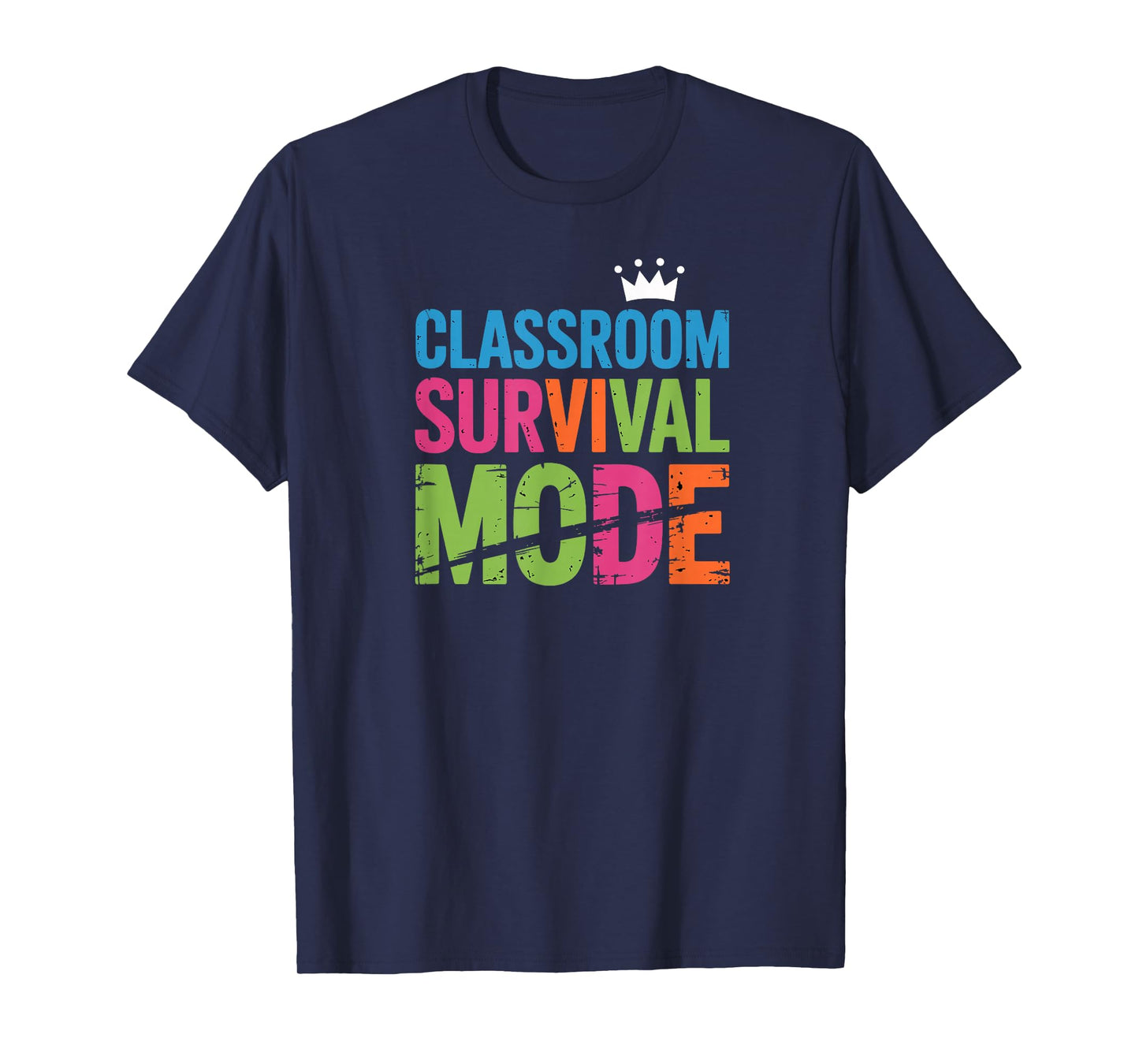 Funny Teacher Life Classroom Survival Mode T-Shirt