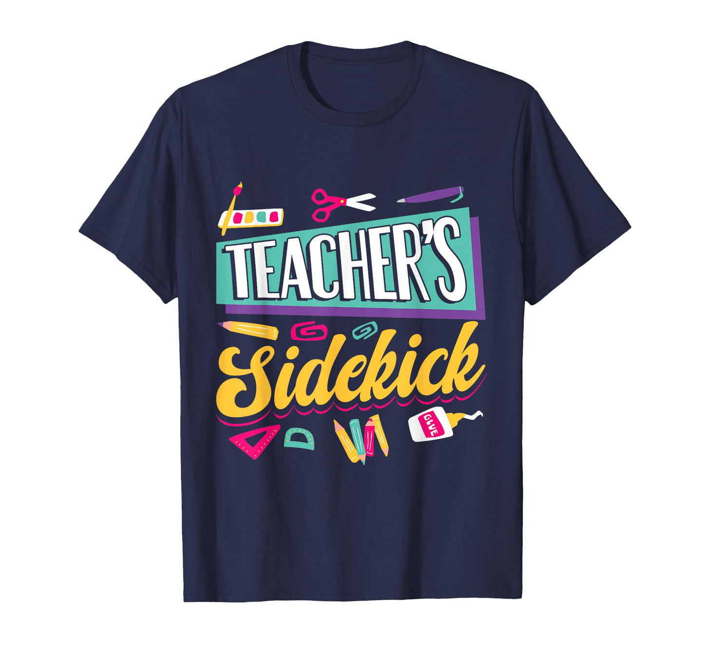 Teacher's Sidekick Teacher Assisting Teaching Assistant T-Shirt