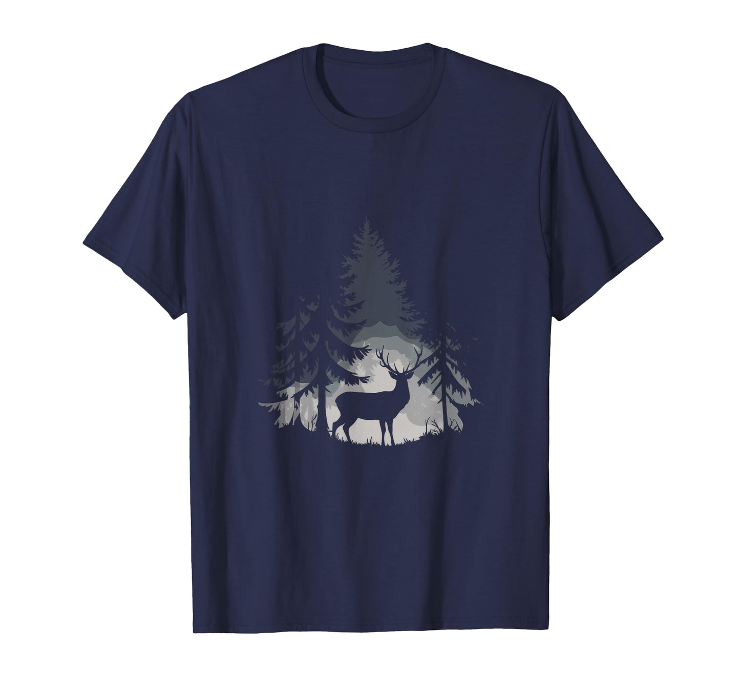 Wilderness Deer Forest Wildlife Nature Outdoors T-Shirt