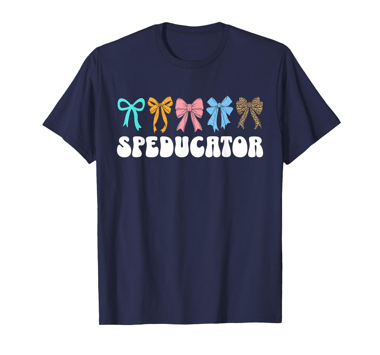Speducator Coquette Bow Special Education Teacher SPED ED T-Shirt