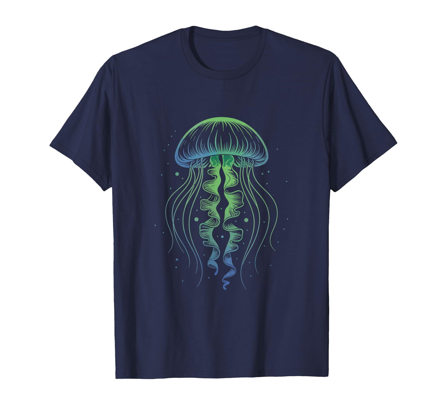 Vintage Jellyfish Ocean Marine Life Retro Sea Lover T-Shirt