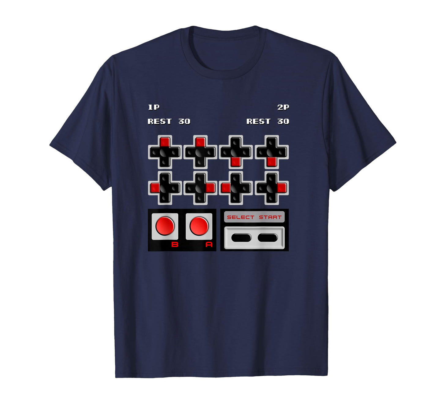 Retro 30 Lives Code Gamer Gear - Classic Cheat Code T-Shirt
