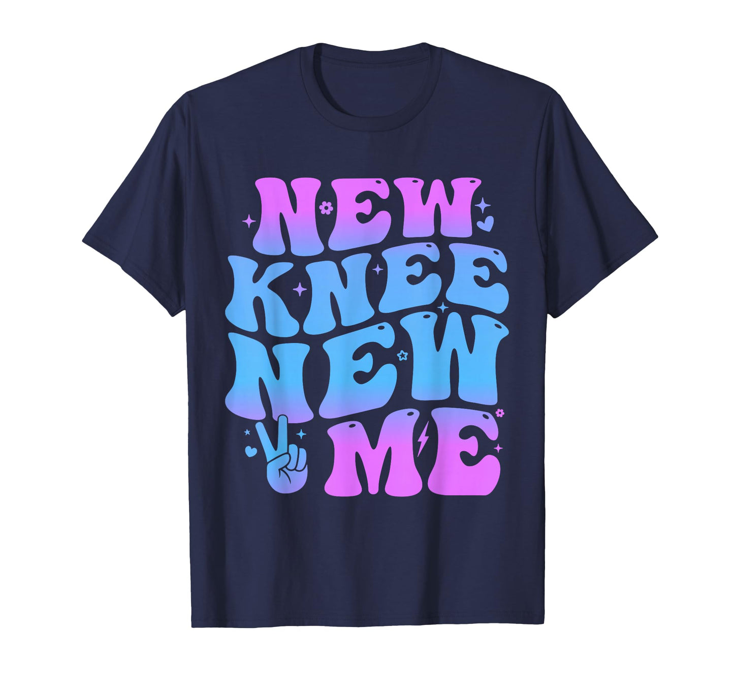 New Knee New Me Funny knee Replacement Surgery Recovery Joke T-Shirt