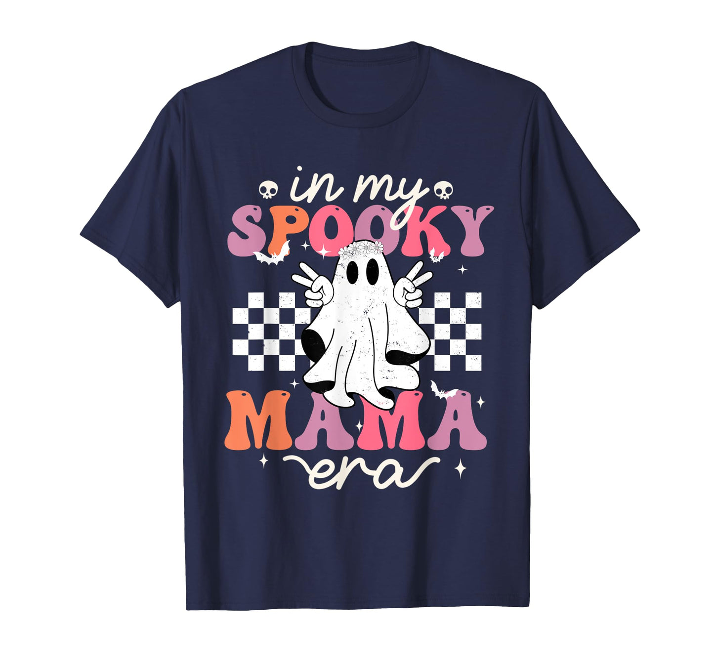 In My Spooky Mama Era Halloween Groovy Witchy Spooky T-Shirt