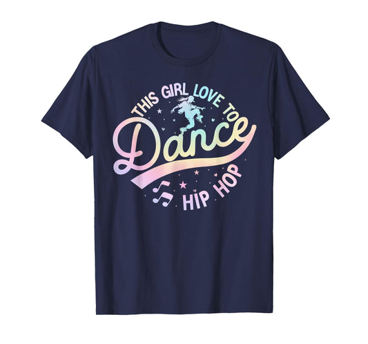 Old School Breakdance This Girl Love To Dance Hip Hop Style T-Shirt