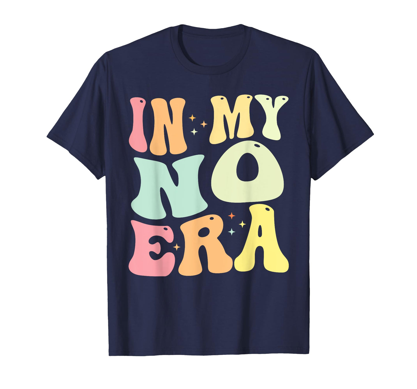 In My No Era Bad Kid Groovy Funny Toddler Kid Life T-Shirt