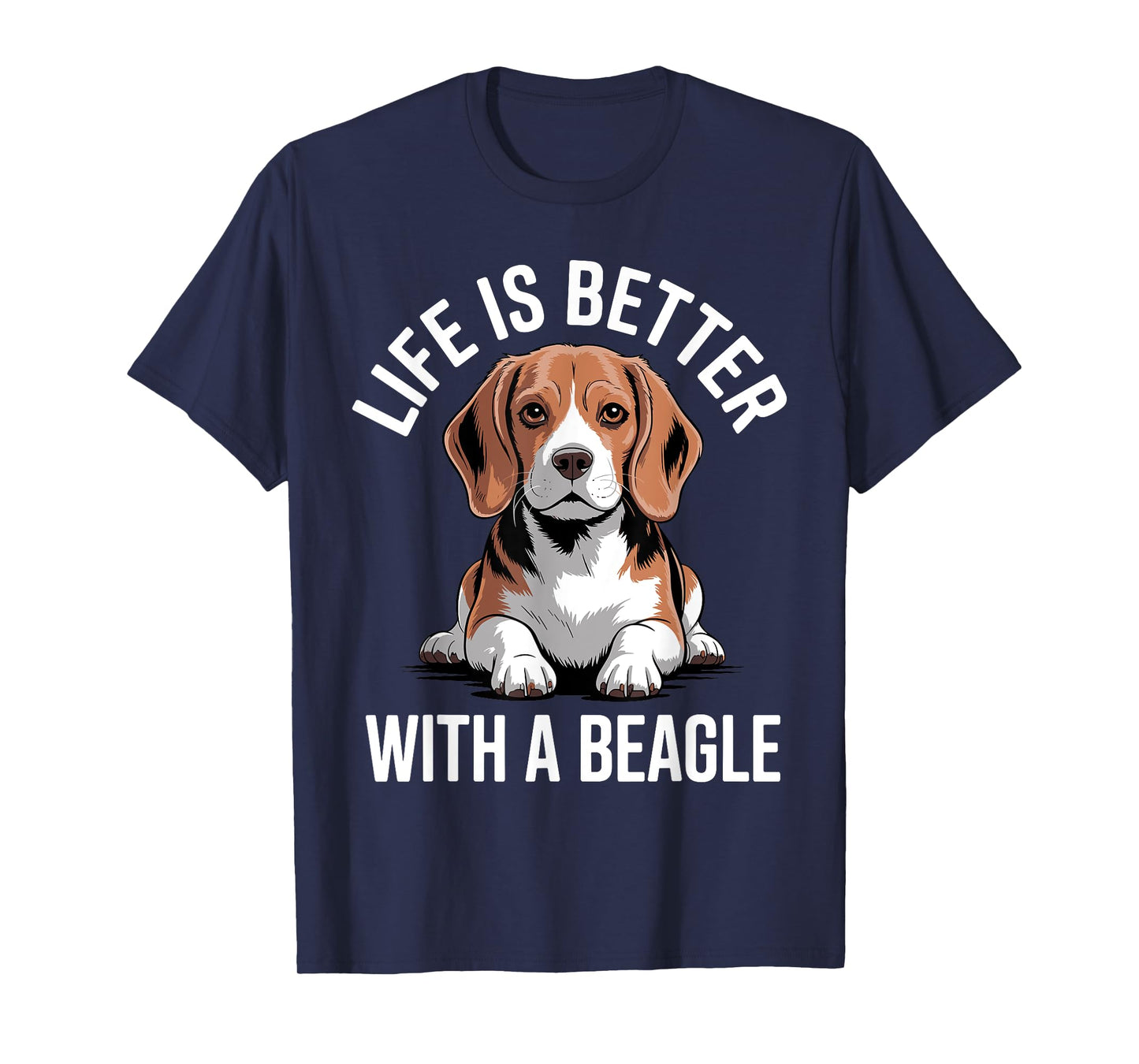 Funny Beagle Design For Men Women Hound Beagle Dog Lovers T-Shirt